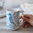 Search for coral and blue mugs For her