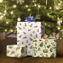 Search for horned wrapping paper Festive