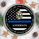 Search for police ornaments Thin blue line