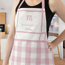 Search for vintage monogram aprons Mother