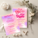 Search for disco bachelorette party invitations Space cowgirl party