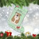 Search for english bulldog christmas stockings For pets