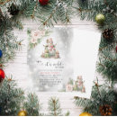 Search for a snowman with baby shower invitations Elegant