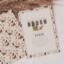 Recherche de western invitations Deuxième rodéo
