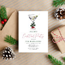 Recherche de martini noël invitations Aquarelle