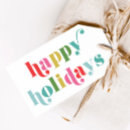 Search for happy holidays gift tags simple