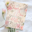 Search for shabby wedding invitations Botanical