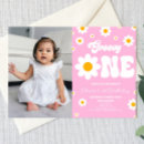 Search for daisy flower invitations Groovy one