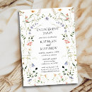 Search for garden engagement party invitations Floral