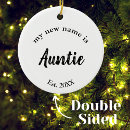 Search for aunt ornaments Black and white