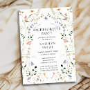 Search for floral bachelorette party invitations Wildflower