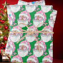 Search for african american christmas wrapping paper Santa