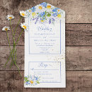 Search for yellow daisy wedding invitations Rustic