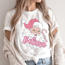 Search for retro vintage santa claus tshirts Pink