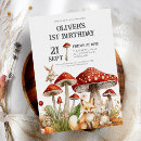 Search for adventure 1st birthday invitations Woodland