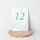 Search for turquoise table table cards Teal