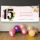 Search for quinceanera banners Elegant