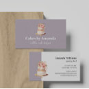 Recherche de mariage lavande cartes visite Planificateur d'événements