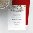 Search for holly wedding invitations Winter