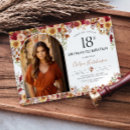 Search for rustic 18th birthday invitations Modern