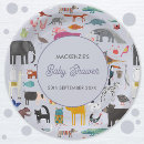 Recherche de baby shower assiettes en papier Jungle