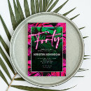Search for neon 40th birthday invitations Modern