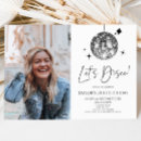 Search for disco ball image on invitations For her