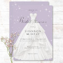 Recherche de glamour bridal shower invitations Élégant