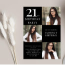 Search for milestone 21st birthday invitations Chic