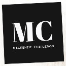 Search for monogram business cards Typography