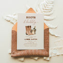 Search for boots and bubbly bridal shower invitations Last rodeo