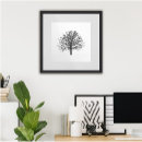 Recherche de empreinte arbre posters Aquarelle