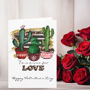 Search for cactus valentines day cards Heart