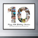 Search for 10th anniversary party decor Photo collage