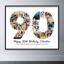 Search for 90th birthday supplies party posters Photo collage