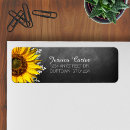 Search for sunflower wedding return address labels Pretty
