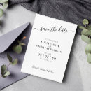 Recherche de minimal wedding save the dates Pour tous