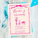 Search for ribbon birthday invitations Hand drawn