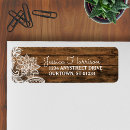 Search for western wedding return address labels Elegant