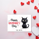 Search for cat valentines day cards Pun