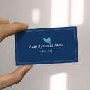 Recherche de oiseau bleu cartes visite Professionnel