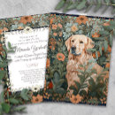 Search for golden retriever invitations Floral