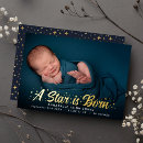 Search for new born baby invitations A star is born