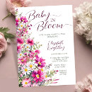 Recherche de bright baby shower invitations Floral