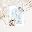 Recherche de little baby boy shower invitations Bleu