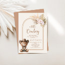 Recherche de petit cowboy invitations Future maman