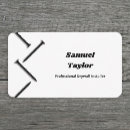 Search for drywaller business cards Contractor
