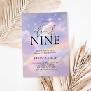 Search for clouds bridal shower invitations Elegant