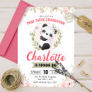Search for panda invitations Floral