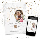 Recherche de botanical anniversaire invitations Botanique